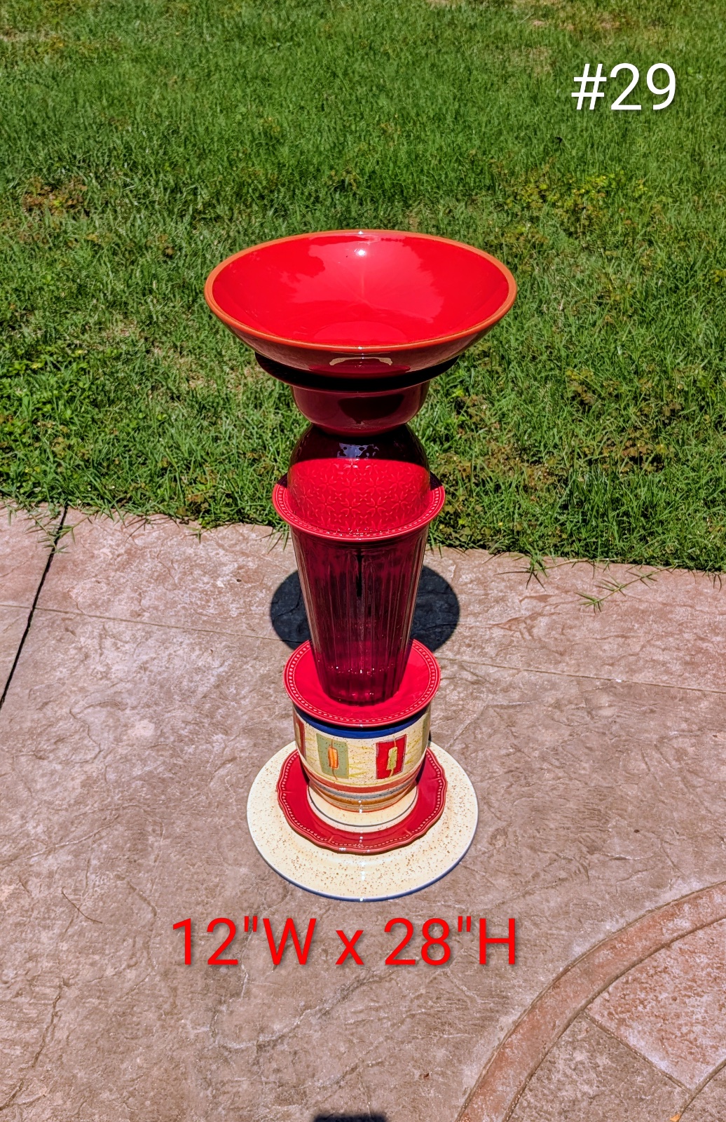 Red Top Tan Bottom No. 29 (1 of 2)