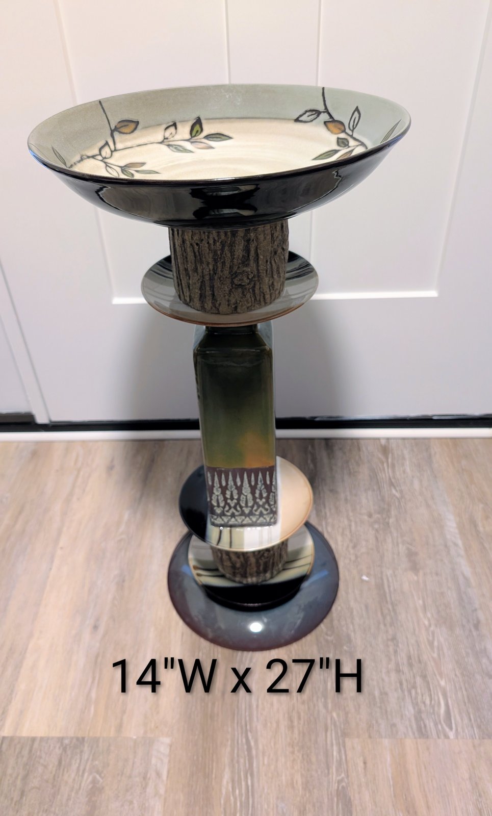 Outdoorsy Birdbath No. 95 (1 of 1)