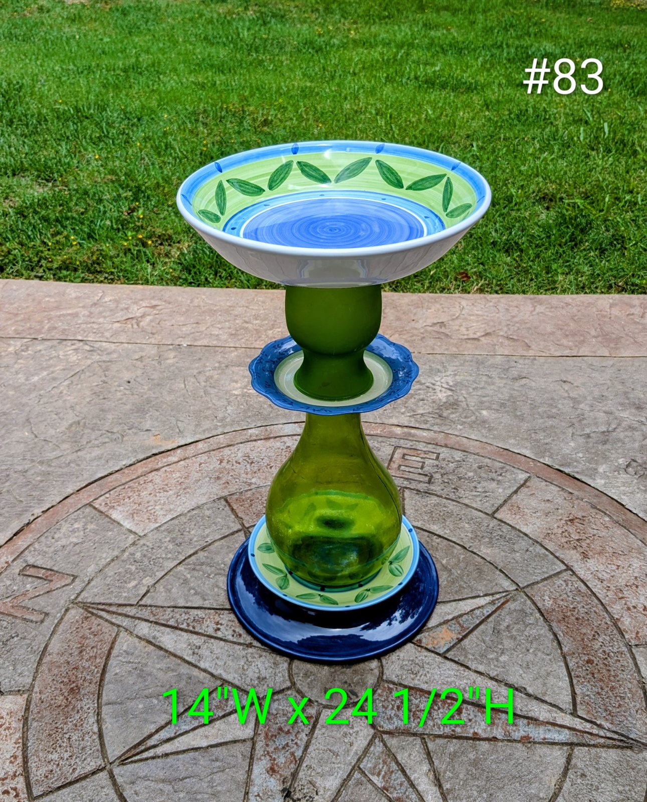 Green Glass for Arts and Crafts No. 83 (1 of 2)