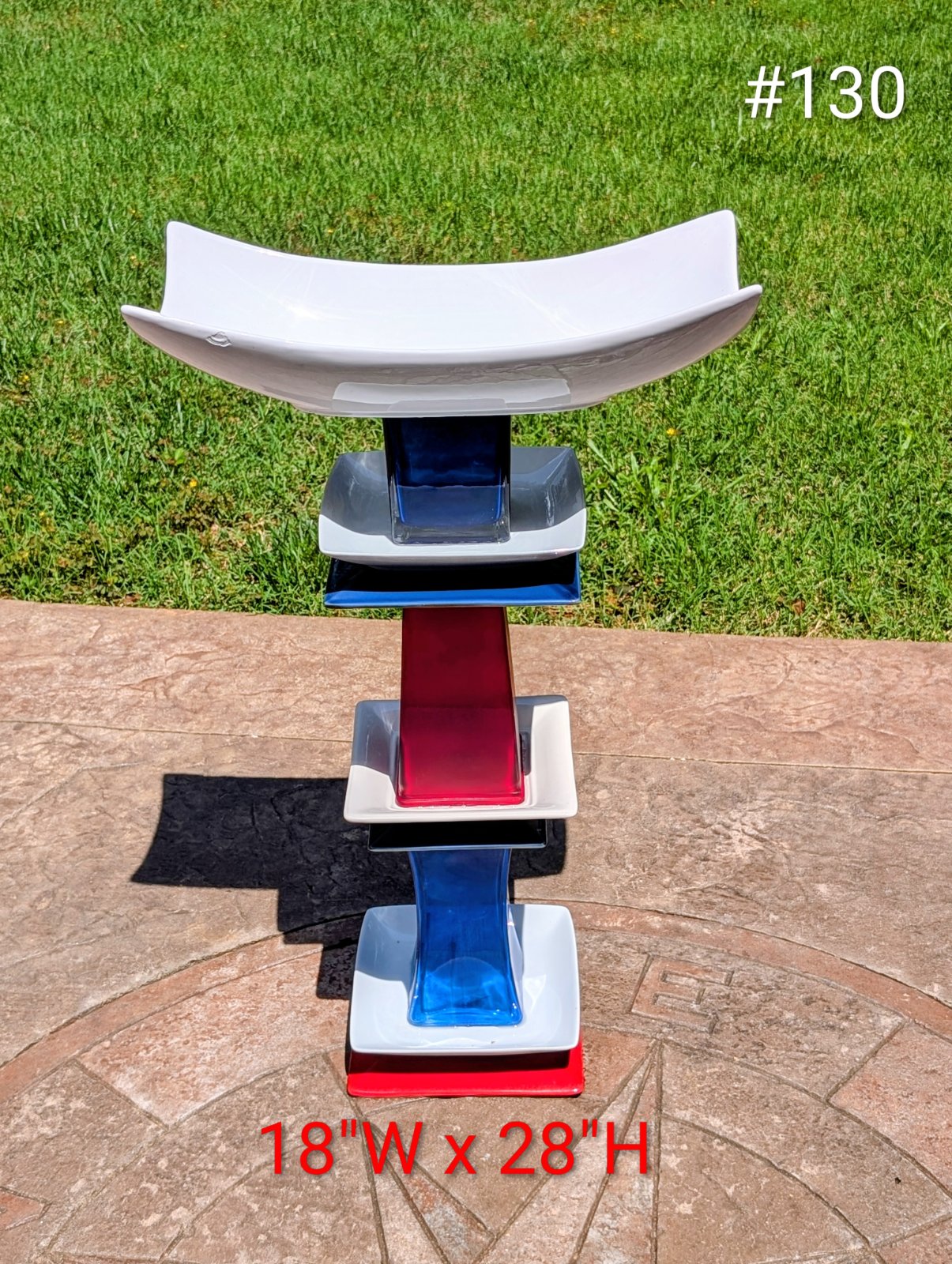 Red Wide and Blue No. 130 (1 of 2)
