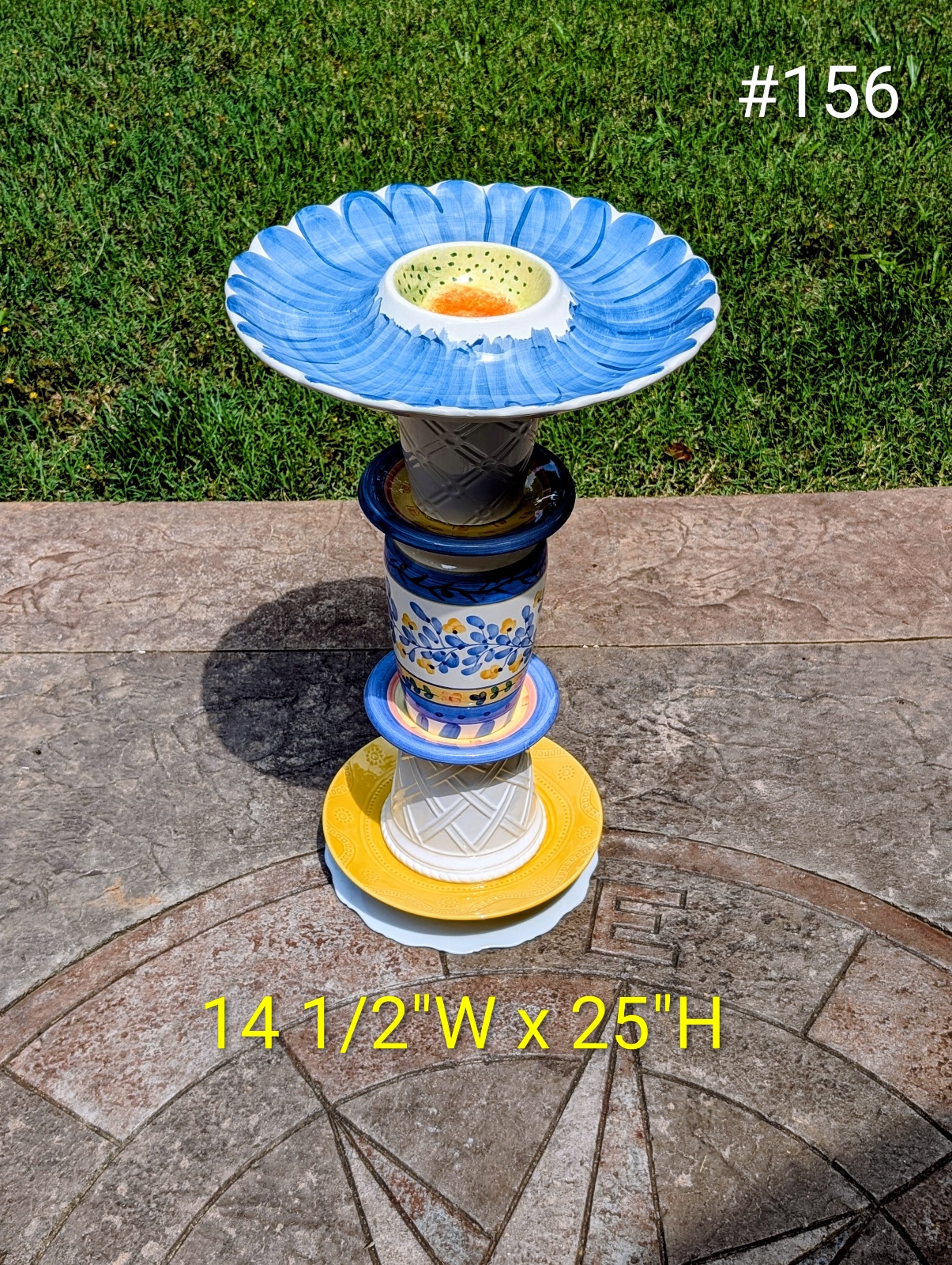 Blue Gerber Daisy No. 156 (1 of 1)